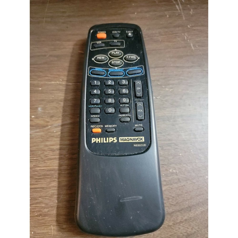 Philips Magnavox N9302UD TV VCR Remote Control